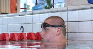 Karl Forsman, simning