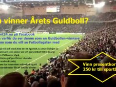 Fotbollstävling: Vem vinner Årets Guldboll?