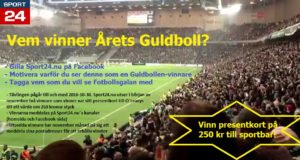 Fotbollstävling: Vem vinner Årets Guldboll?